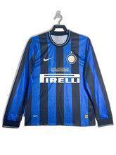 Camiseta Inter de Milán 2010 I Casa - Manga Larga Versión Retro