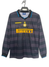 Camiseta Inter de Milán 97/98 II Visitante - Manga Larga Versión Retro