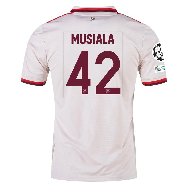Camiseta Jamal Musiala Bayern de Múnich 24/25 III Tercera - Liga de Campeones - Versión Aficionado