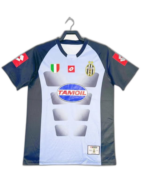 Camiseta Juventus 02/03 Portero Azul - Versión Retro