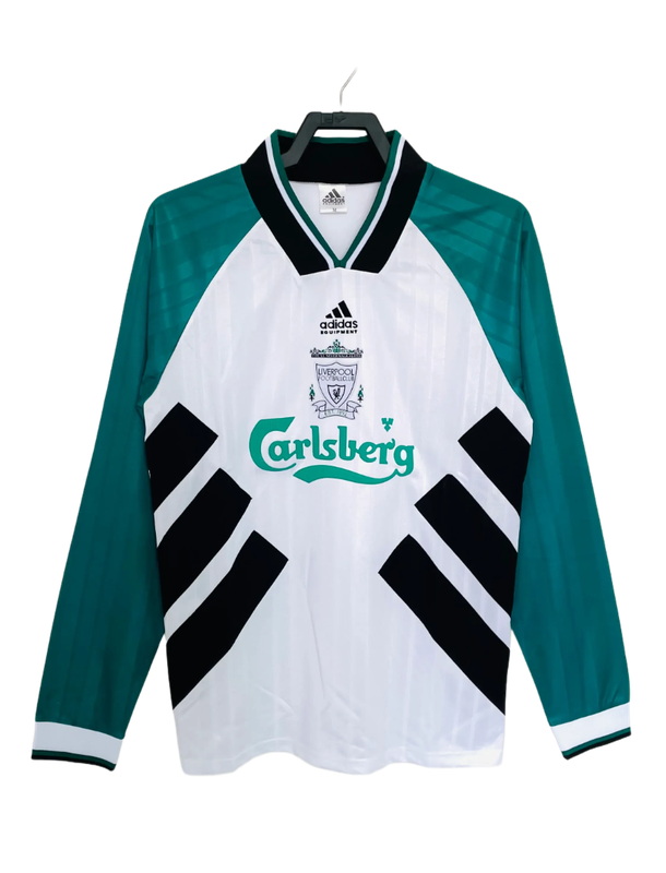 Camiseta Liverpool 93/95 II Visitante - Manga Larga Versión Retro