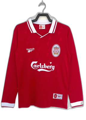 Camiseta Liverpool 96/97 I Casa - Manga Larga Versión Retro