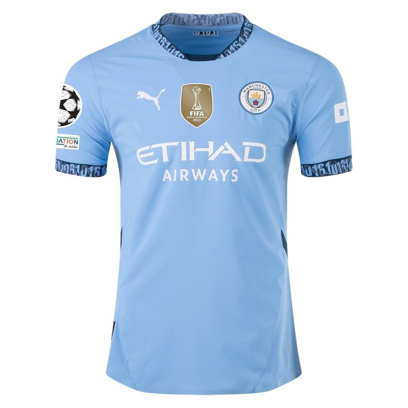 Camiseta Manchester City - Liga de Campeones - 24/25 I Casa - Versión Jugador