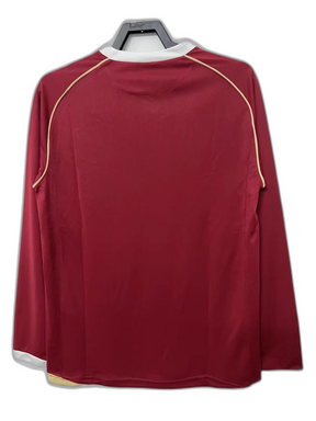 Camiseta Manchester United 06/07 I Casa - Manga Larga Versión Retro