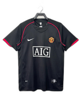 Camiseta Manchester United 07/08 Negro II Visitante - Versión Retro