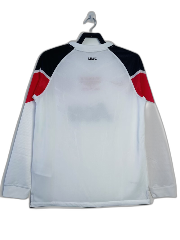 Camiseta Manchester United 10/11 II Visitante - Manga Larga Versión Retro