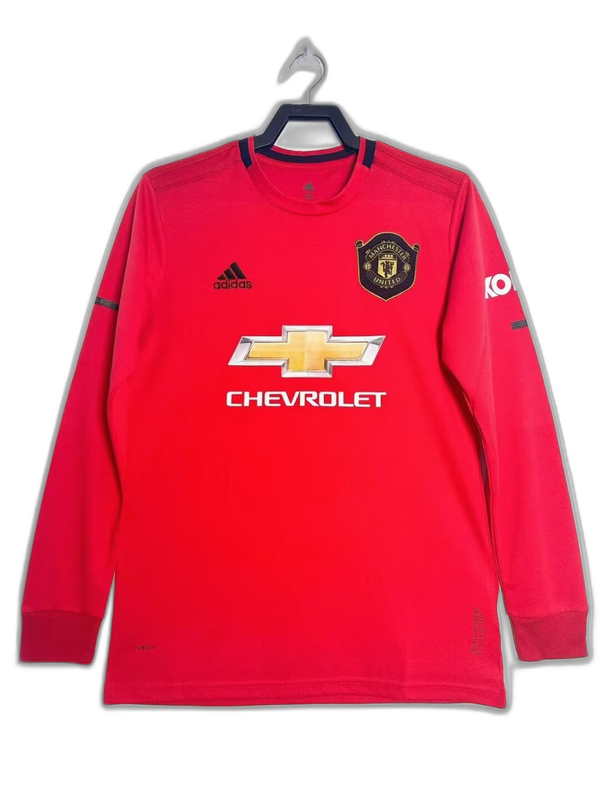 Camiseta Manchester United 19/20 I Casa - Manga Larga Versión Retro