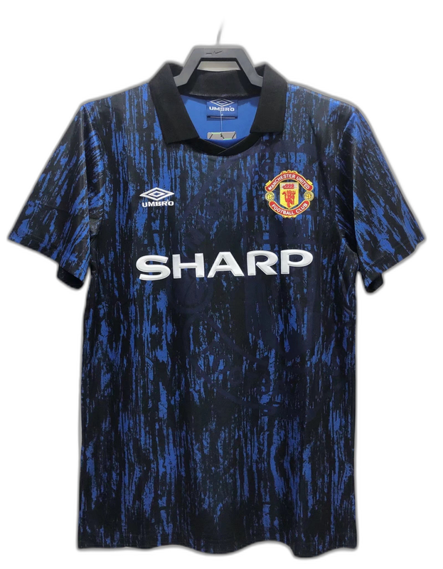 Camiseta Manchester United 1993 Edición Azul - Versión Retro