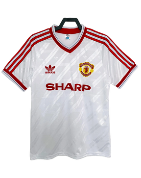 Camiseta Manchester United 86/88 II Visitante - Versión Retro