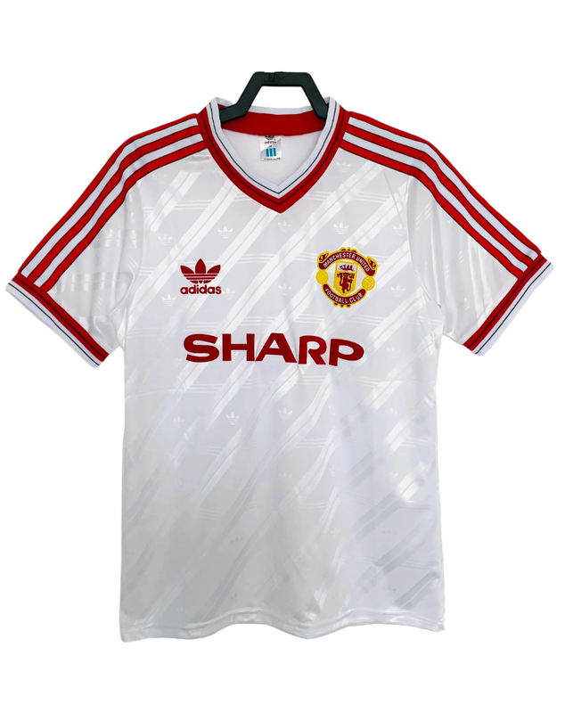 Camiseta Manchester United 86/88 II Visitante - Versión Retro