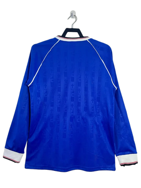 Camiseta Manchester United 88/90 II Visitante - Manga Larga Versión Retro