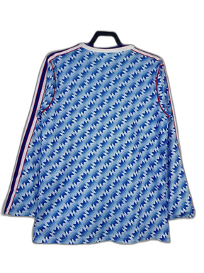 Camiseta Manchester United 90/92 II Visitante - Manga Larga Versión Retro