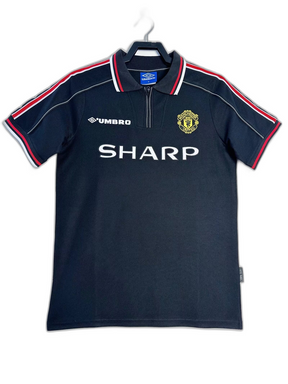 Camiseta Manchester United 98/99 Negro - Versión Retro