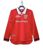 Camiseta Manchester United 99/00 I Casa - Manga Larga Versión Retro