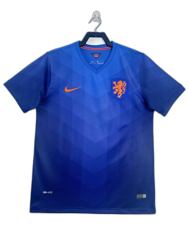 Camiseta Países Bajos 2014 II Visitante - Versión Retro