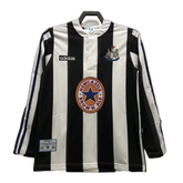Camiseta Newcastle United 95/97 I Casa - Manga Larga Versión Retro