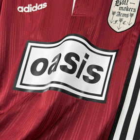 Camiseta Oasis Adidas 1996 Retro - Roja