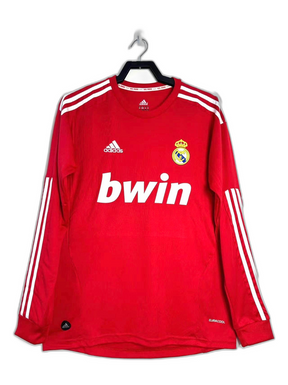 Camiseta Real Madrid 11/12 II Visitante - Manga Larga Versión Retro