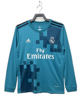 Camiseta Real Madrid 17/18 III Tercera - Manga Larga Versión Retro