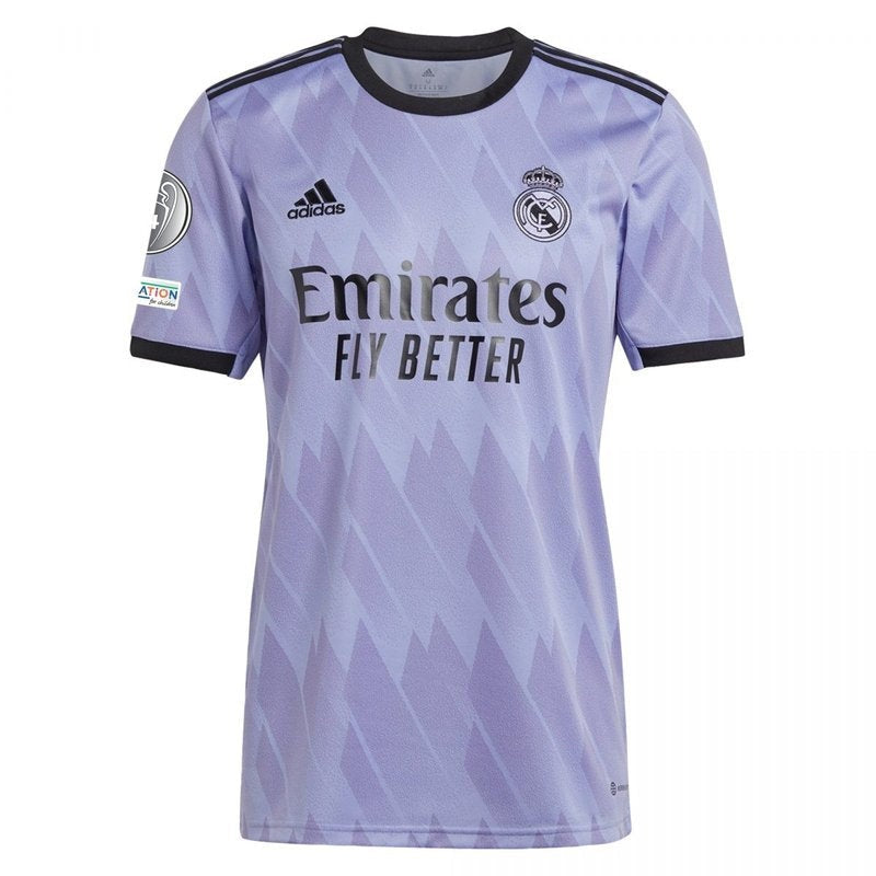 Camiseta Real Madrid 22/23 - Liga de Campeones - II Visitante - Versión Aficionado