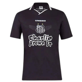 Camiseta Santos Charlie Brown JR Negro - Versión Aficionado