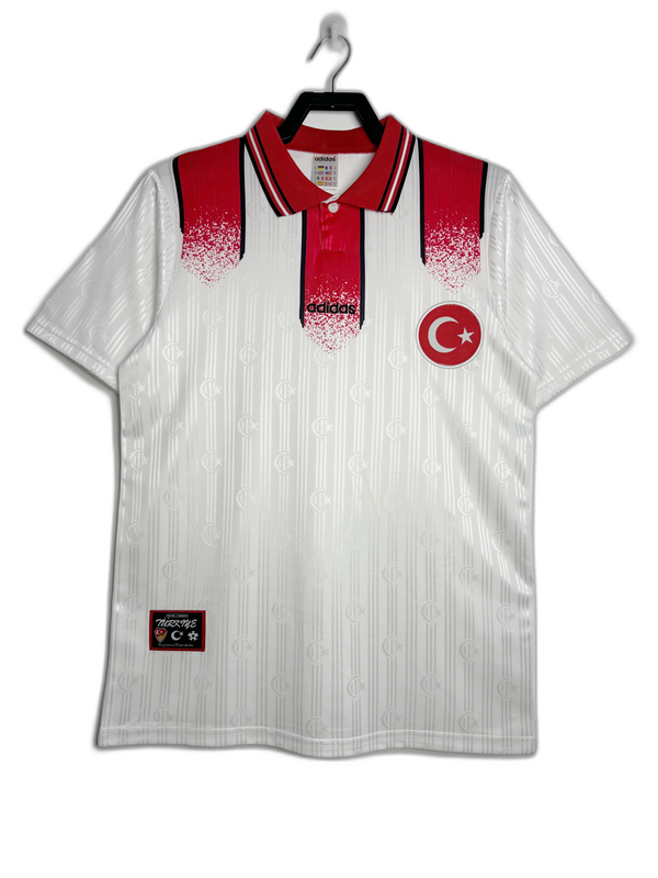 Camiseta Turquía 1996 II Visitante - Versión Retro