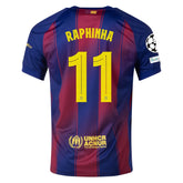 Camiseta Raphinha - Barcelona 25/26 I Casa - Versión Aficionado