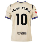Camiseta Lamine Yamal - Barcelona 25/26 II Visitante - Versión Aficionado